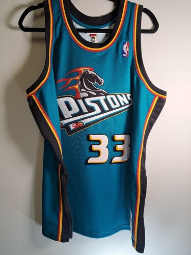 Grant Hill Detroit Pistons Mitchell & Ness 1998-99 Hardwood Classics Swingman