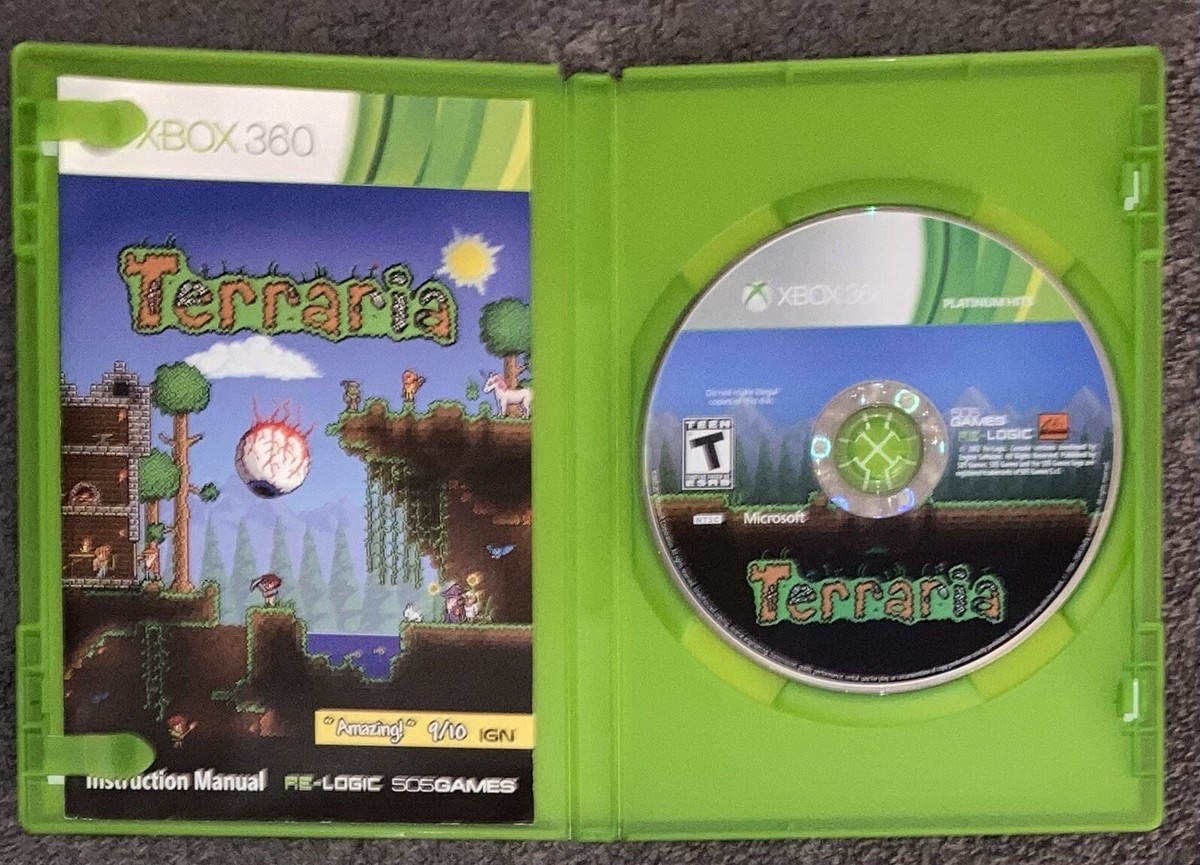 Terraria (Xbox 360, 2014) Re-Logic 505Games 812872018102 | eBay