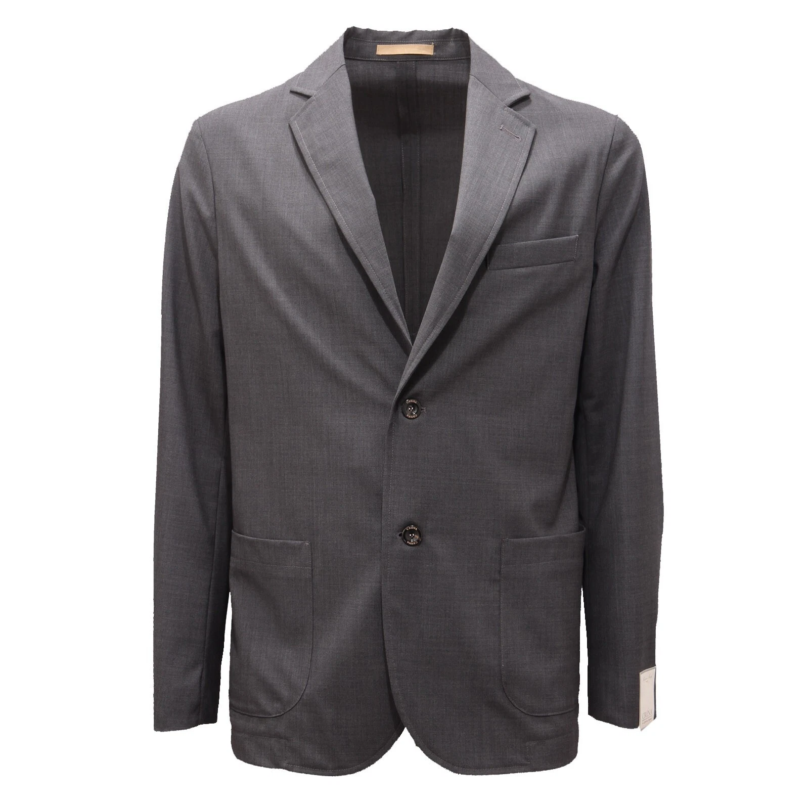 1806AG giacca uomo CRUNA grey light wool jacket man