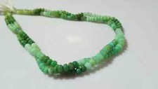 Chrysoprase Natural Rondelle 4-5mm Smooth Loose Gemstone Beads 15"inch 1 Strand