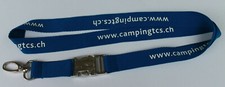 TSC Camping Schweiz Schl&uuml;sselband Lanyard NEU (T203)