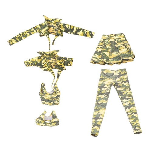1/6 SOLDATI Camouflage abbigliamento donna giubbotti Cappotto ACCS SOLDATO  per Donna | eBay