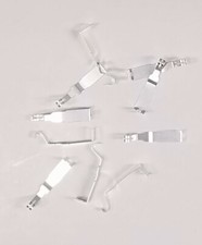 Reproduction Pick-Up Shoes for Tomy Mega G Slot Cars - Silver - 1.7 - 5 Pair