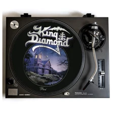 KING DIAMOND Turntable Slipmat for Vinyl Records 12" DJ Slip Mat mercyful fate