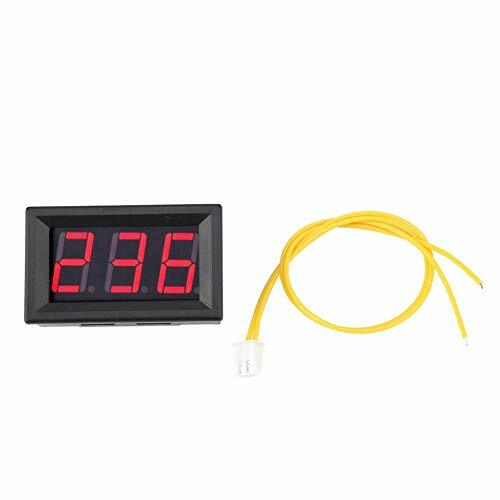 LED Voltmetro digitale AC 70-380 V Volt Misuratore di batteria Tester (I9H)