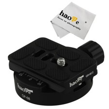 60mm QR Quick Release Plate  58mm Clamp for Camera Ball Head Panoramic Monopod