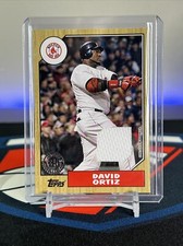 David Ortiz 2022 Topps Series 1 1987 Topps Game Used Relic - Red Sox
