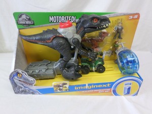 imaginext walking indoraptor gift set