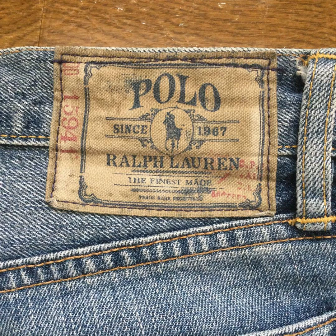 Ralph Lauren polo denim jeans vintage M size men s eBay