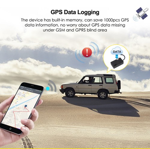 Mini Car GPS Tracker GPS311B 8-40V Remotely Cut Off Fuel Geo-fence Free APP - Picture 7 of 16