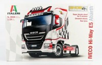 Modell Lkw Statisch Italeri Iveco Fiat Stralis HI-WAY Abarth 2010 1/24