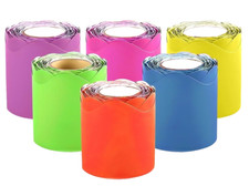 6 rolls, 6 colors, Bulletin Board Border, 196 feet total