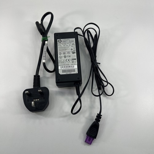 Genuine HP Deskjet 0957-2280 AC Power Adapter Supply Purple Plug 32V 750mA