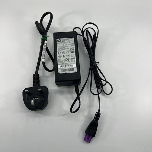 Genuine HP Deskjet 0957-2280 AC Power Adapter Supply Purple Plug 32V 750mA