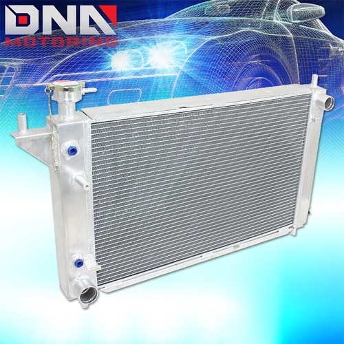 FOR 94-95 FORD MUSTANG AT/AUTO 3-ROW/CORE FULL ALUMINUM RADIATOR MT+12"SLIM FAN - Picture 2 of 2
