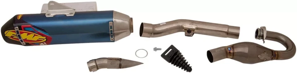 Выхлопная труба FMF 4.1 Full Ti с трубой MegaBomb Kawasaki KX250F/KX250 2017-2020 - 042378 - Изображение 3 из 4