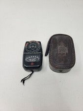 Light Meter GE General Electric Exposure Type DW-48W/ Case
