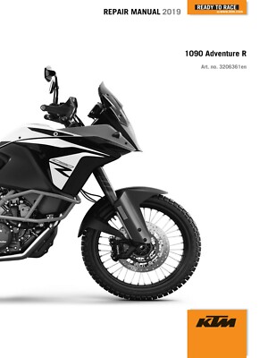 KTM Service Workshop Shop Repair Manual Book 2019 1090 Adventure R