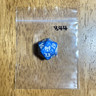 🎲 MTG d20 Spindown 20-sided Life Counter die dice - Kaldheim - KHM - Blue - 844