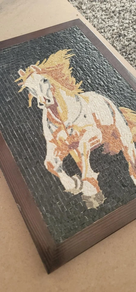 horse tile handmade mosaic - Image 3 of 4