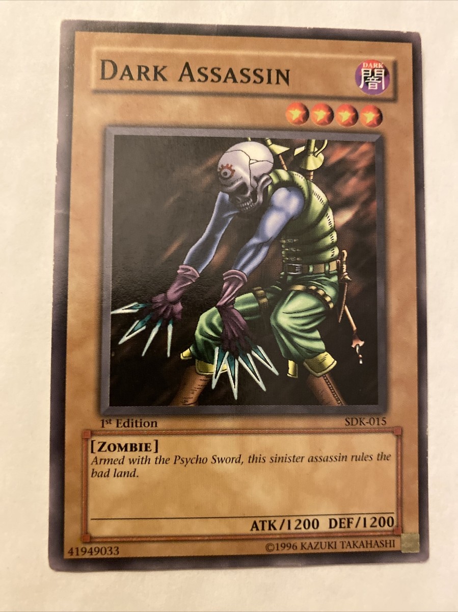 Yugioh Dark Assassin SDK-015 Kaiba Starter Deck 1st Edition