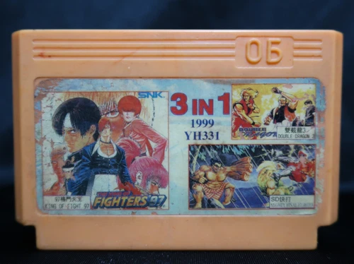 👽Mighty final fight - Rare  Famiclone Famicom 60 pin Nes 8 bit Cartridge