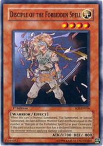 Disciple of the Forbidden Spell - SOI-EN016 - Common - 1st Edition x3 - Near Min
