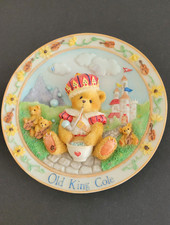 Cherished Teddies, Plate Collection, Old King Cole, Sammlerkollektion Zertifikat