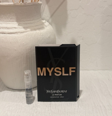 YSL YVES SAINT LAURENT MYSLF FOR MEN LE PARFUM 1.2ml .04oz CARDED SAMPLE SPRAY