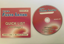 FIESTA LATINA KARAOKE 100 SONG MP3 G DE VICENTE LUIS MIGUEL MANA JOSE JOSE Y MAS