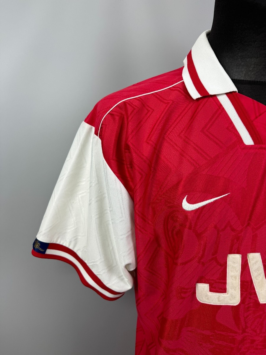 ARSENAL 1996 1998 HOME SHIRT FOOTBALL SOCCER JERSEY NIKE