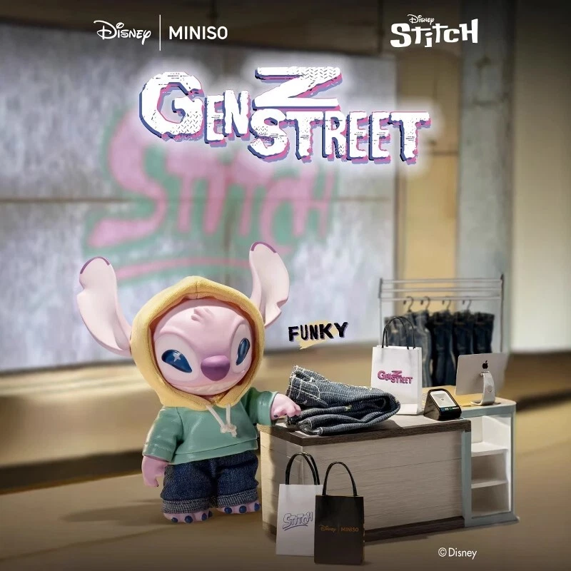Freestyle-HiddenMiniso Disney Stitch BlindBox GenZ Street