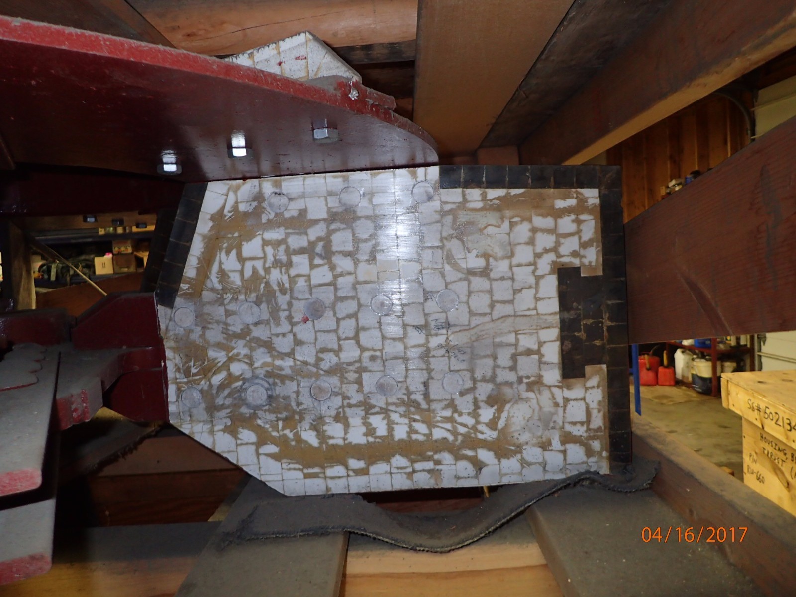 C-E Raymond , ABB, Alstom Pulverizer, Exhauster Fan Wheel 58" Dia. Ceramic CCW