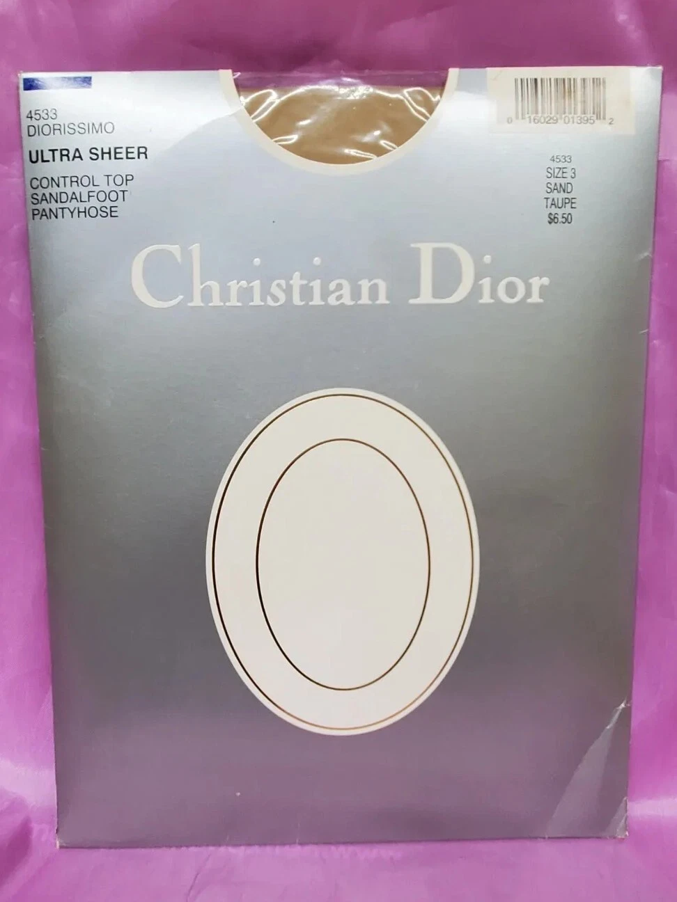 Pantalon vintage Christian Dior sable Taupe Plus taille 3 nylons bas 63 178 livres