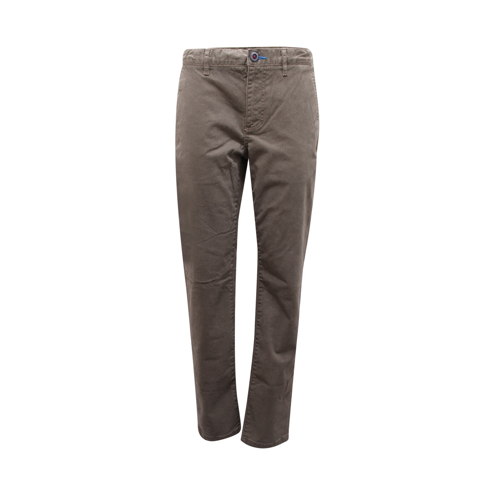 7771AQ pantalone uomo FRED MELLO мужские брюки mud SLIM