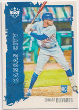 2021 Panini Diamond Kings #45 Edward Olivares RC Kansas City Royals