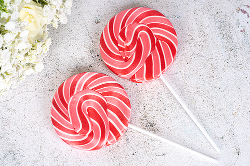 Regenbogen Lutscher Swirly Lollies klein & riesig Lolly Tortenaufleger Geburtstagsgeschenke - Bild 4 von 54