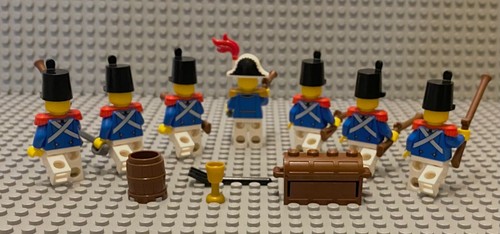 LEGO Minifigures 7 Imperial Soldiers Lot Swords Army Guys Armada Minifig Toys - Picture 5 of 7