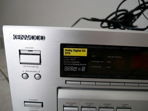 Kenwood KRF 7070 D Dolby Digital DTS Receiver - Bild 2 von 3