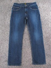 Lee Regular Jeans Youth 16R Blue Medium Wash Mid Rise Straight Stretch 28x30