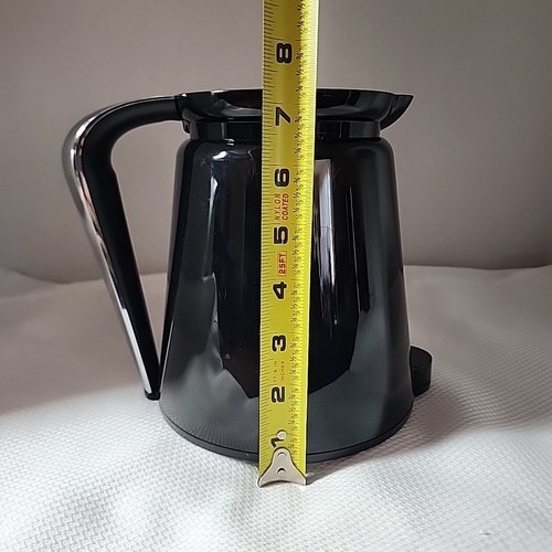 KEURIG 2.0 K-Carafe (NewWOT) THERMAL Coffee Pot Black Silver Handle 4 Cup 32oz - Picture 8 of 9