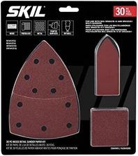 Sand Paper Kit Mixed Grit for Detail Sanders