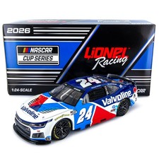 William Byron Valvoline 1:24 Standard 2026 Diecast Car
