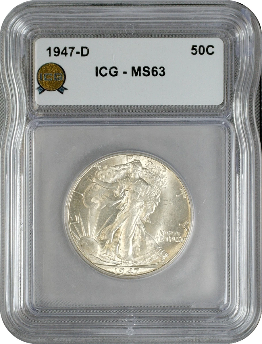 MS 63 Graded Liberty Walking Half Dollars 1916-1947 for sale | eBay