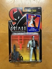 Vintage 1992 Kenner Batman The Animated Series Two-Face Action Figure Sealed