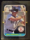 Photo of 1987 Donruss #585 Mike Greenwell RC Boston Red Sox Baseball Card