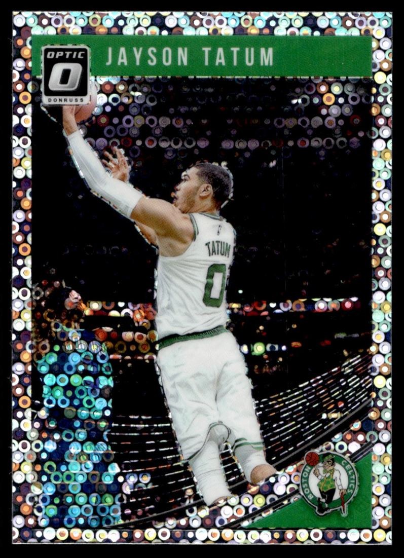 2018-19 Donruss Optic Fast Break SILVER Jayson Tatum Celtics #76 C23