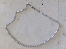 Qty 200: BALL CHAIN NECKLACES 12" LONG dog tag chain - NEW