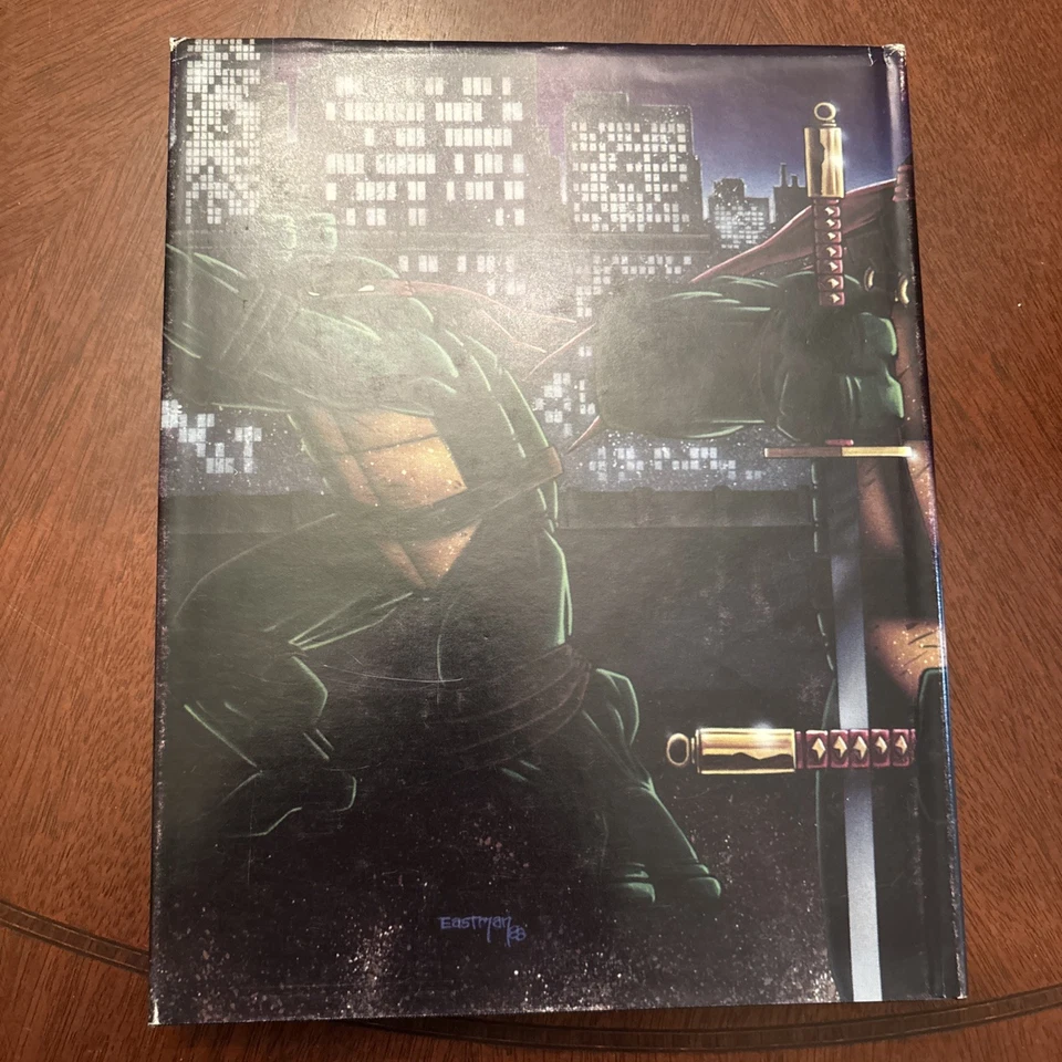 Ninja Turtles Mirage Ltd Hardcover TMNT HC Signed Laird Eastman remark 1988 Rare - Image 2 of 4