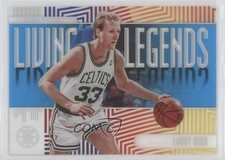 2019-20 Panini Illusions Living Legends Sapphire Larry Bird #2 HOF 06rp